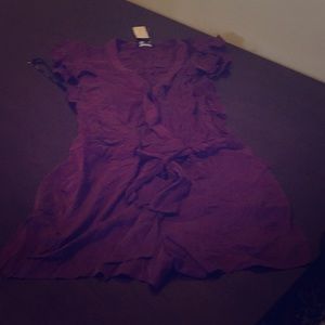 Purple romper
